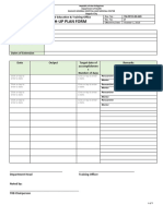 11.9 Catch-Up Plan Form ISO Form 2016