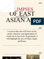 Unit II Glimpse of East Asian Art