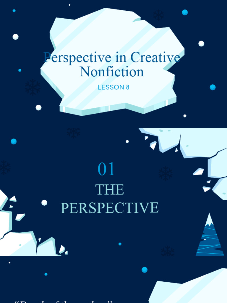 Understanding Perspective In Creative Nonfiction Pdf