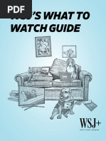 WSJ What To Watch Guide - E Book