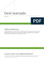 Excel Avanzado Sesion 1