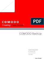 Comodo Backup User Manual