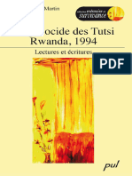 Le Génocide Des Tutsi, Rwanda, 1994 Lectures Et Écritures (Martin Catalina Sagarra) (Z-Library)