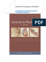Test Bank For Anatomy Physiology 2nd Edition Martini Nash