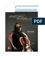 Test Bank For Anatomy Physiology The Unity of Form and Function 9th Edition Kenneth Saladin