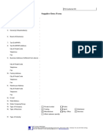 Supplier Data Form-JSR PDF
