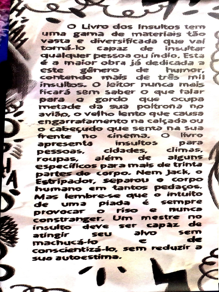 O Livro Dos Insultos Leo Lins Pdf