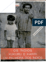 TORRES, Luiz de Barros. Os Índios Xukuru e Kariri em Palmeira Dos Índios.