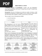 DBMS Module 2 Notes