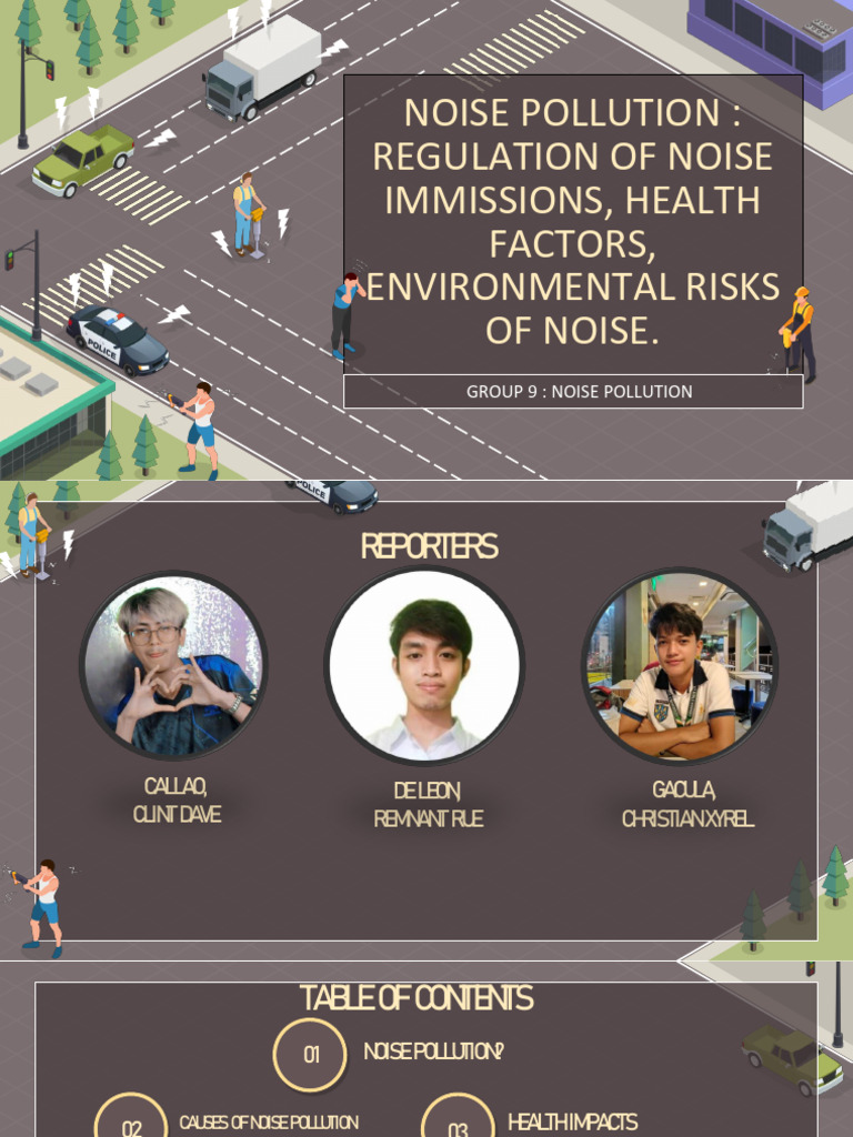 Noise Pollution: Health & Solutions | PDF | Pollution | Hearing