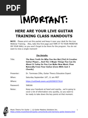 Guitar chord theory 