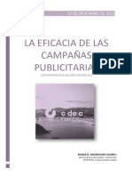 La Eficacia de Las Campañas Publicitarias