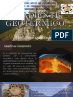 Gradiente Geotérmico (Diapositivas) 