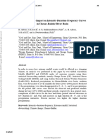 Climate Change Impact On Intensity-Duration-Frequency Curves in Chenar-Rahdar River Basin