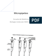 Clase I Laboratorio Biología Molecularcelular - Micropipeteo