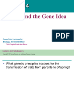 Lecture 5. Mendel and The Gene Idea