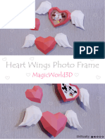 Heart Wings Photo Frame - MagicWorld3D - Instrucciones