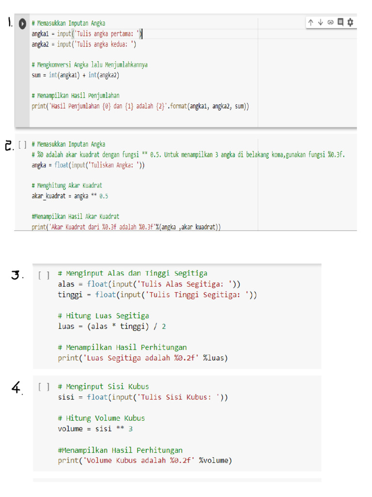 Soal Python Google Colab | PDF image.