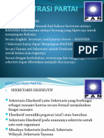 Administrasi Partai Power Point