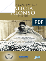 Programa de Mano Gala Centenario Alicia Alonso