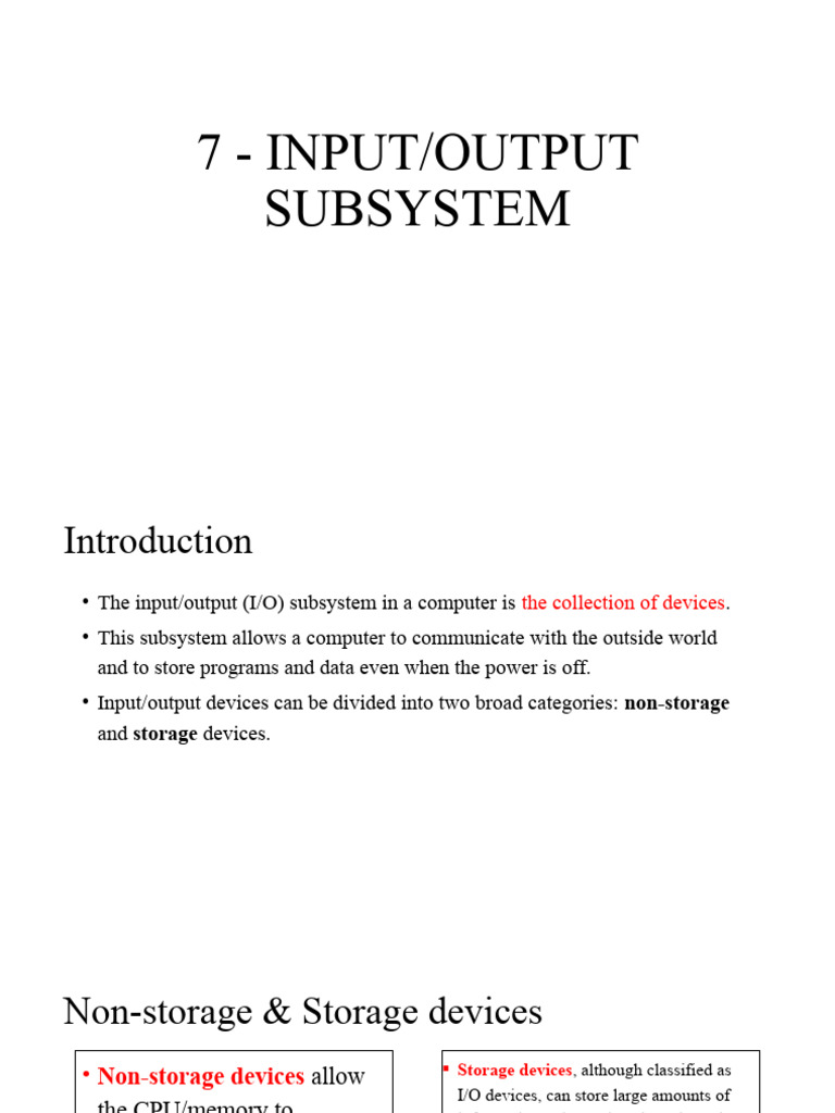 7 - Input | PDF