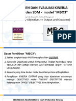 Evaluasi Kinerja MBO3