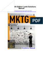 MKTG 8 8th Edition Lamb Solutions Manual