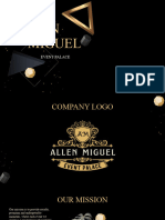 Allen Miguel Dimayuga - Events Management