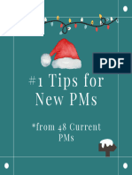 1 Tips For New PMs (From 48 Vet Ones)