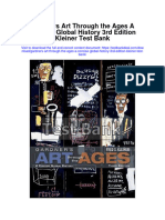 Gardners Art Through The Ages A Concise Global History 3rd Edition Kleiner Test Bank