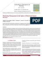 Marketing Management in The Sphere of Hotel and Tourist Services (#355597) - 367303