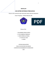 Makalah Analisis Sistem Informasi Pemasaran