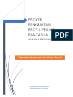 Modul p5 Gaya Hidup Berkelanjutan