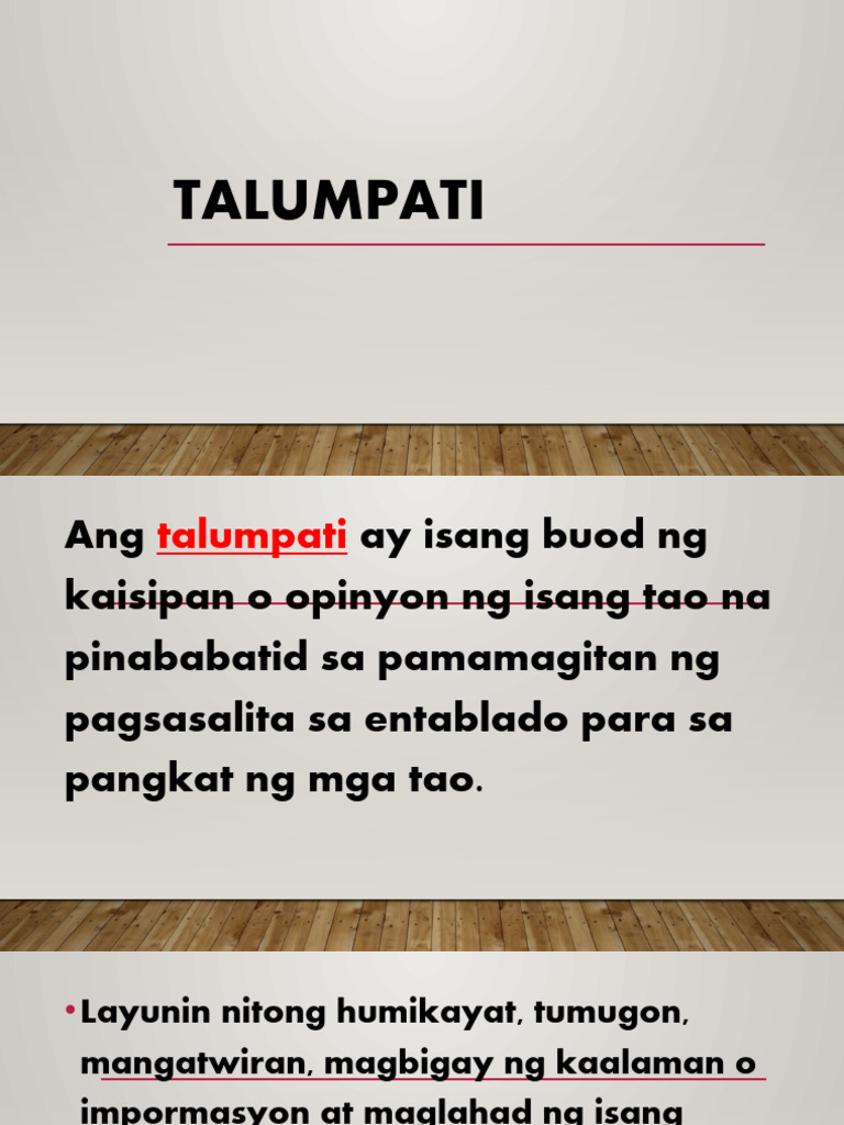 Talumpati My Own Made | PDF