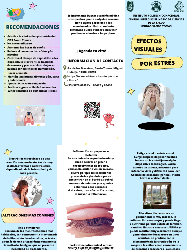 EFECTOS VISUALES ESTRES (1) | PDF | Estrés (biología) | Percepción visual