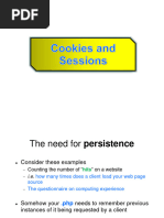 Cookies & Sessions