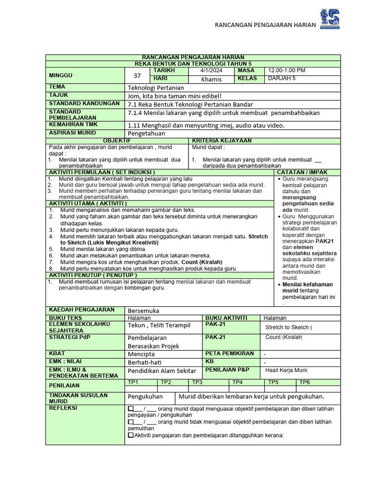 RPH RBT Week 37 | PDF