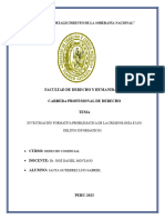 INVESTIGACION FORMATIVA CRIMINOLOGÍA