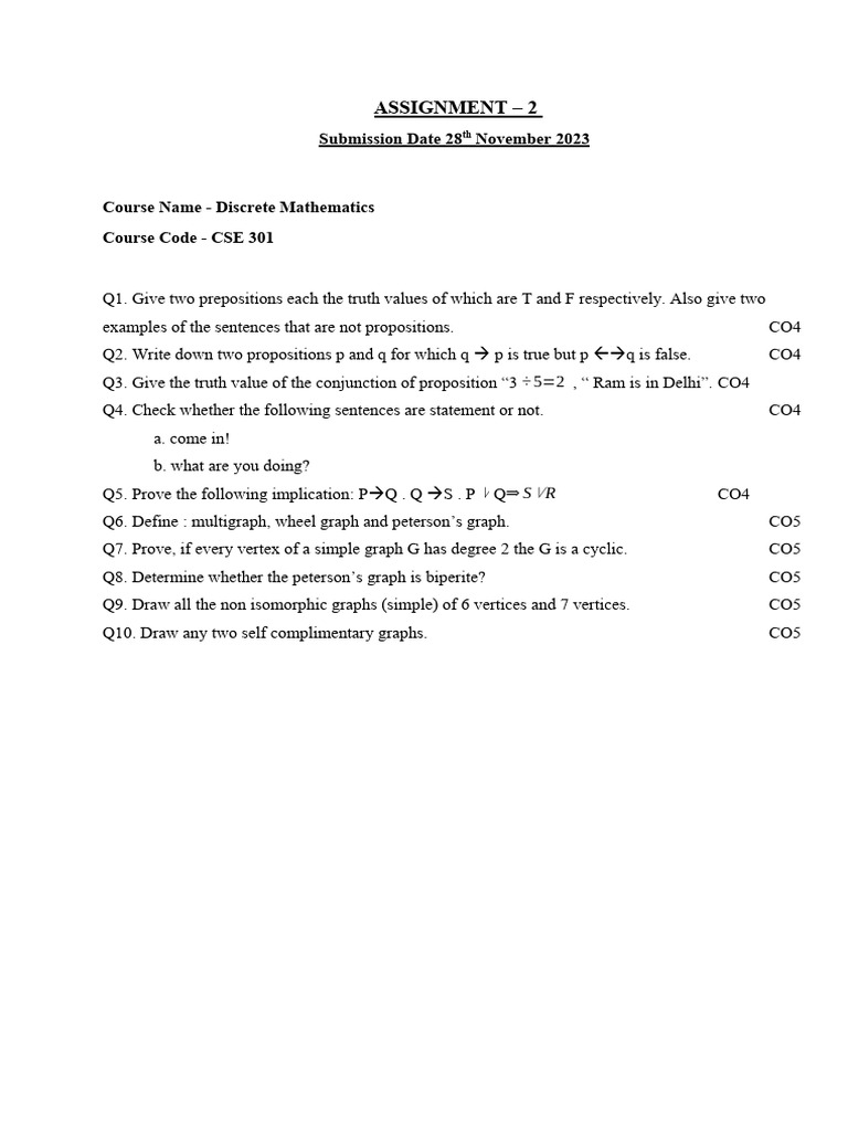 Assignment 2 | PDF