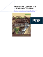 Computer Science An Overview 11th Edition Brookshear Test Bank