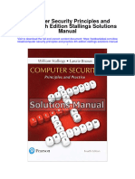 Computer Security Principles and Practice 4th Edition Stallings Solutions Manual
