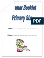 Grammar Booklet Grade 56 Part 2 Sheets Database