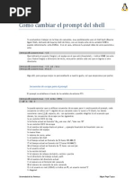 Como Cambiar El Prompt Del Shell