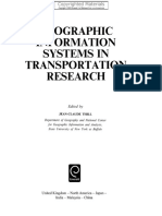 Geographic Information Systems in Transportation Research 