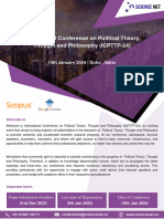 International Conference On Political Theory, Thought and Philosophy (ICPTTP-24)