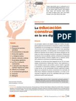 Educación Constructivista Era Digital