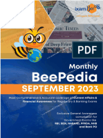 Beepedia Monthly Current Affairs (Beepedia) September 2023
