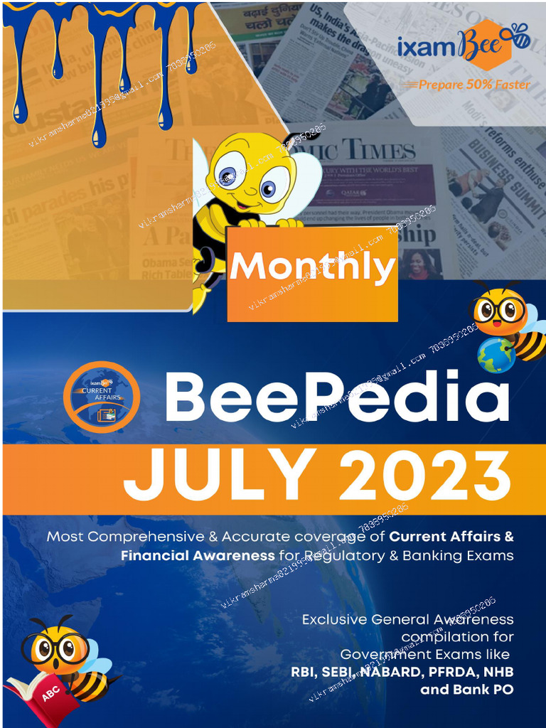 Beepedia Monthly Current Affairs (Beepedia) July 2023