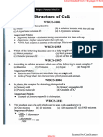 (Bitul - In) WBCS Biology Preliminary Q.Paper 1999-2017