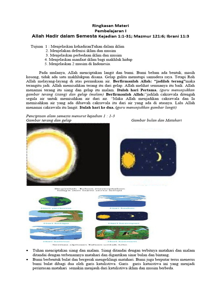 Ringkasan Materi Pendidikan Agama Kristen Kelas Iii Pdf